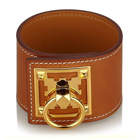 hermes bracelet leather women's.